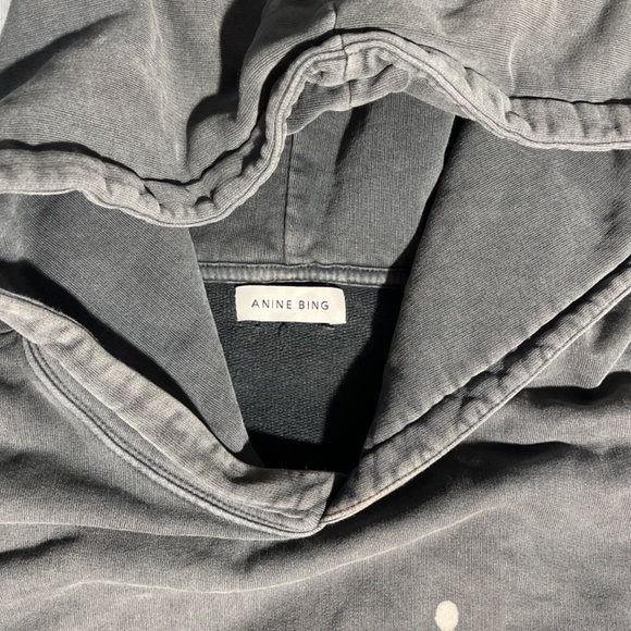 Anine Bing bleached Alec hoodie - Picture 3 of 6